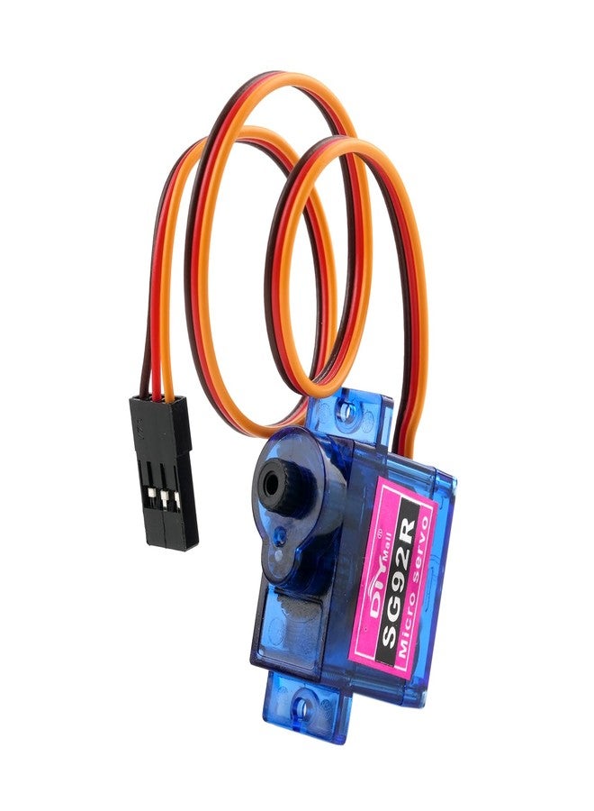 Stemedu 10PCS SG92R 9g Micro Servo Motor Mini Small Analog Servos Motor Metal Gear for Arduino RC Model Car Airplane Robot (Controlled Angle 180 Degree) - Image 5